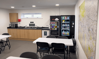 Indoor Campers Kitchen